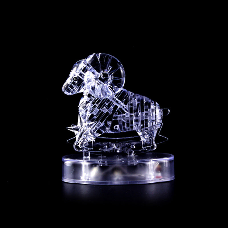 3D Horoscope Crystal Jigsaw Puzzles