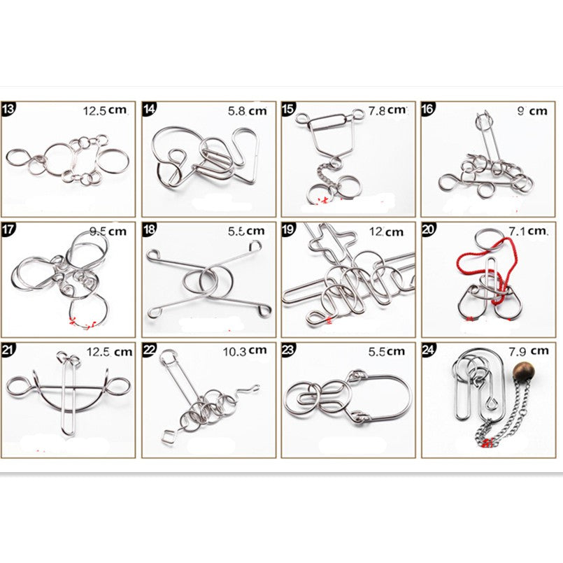 IQ Metal Ring Puzzle