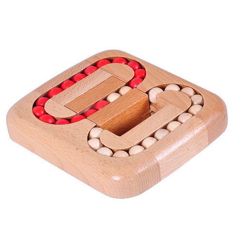 Wooden Beaded Brain Teaser Puzzle