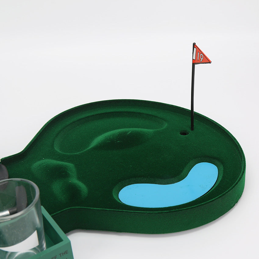 Mini Golf Drinking Game Set