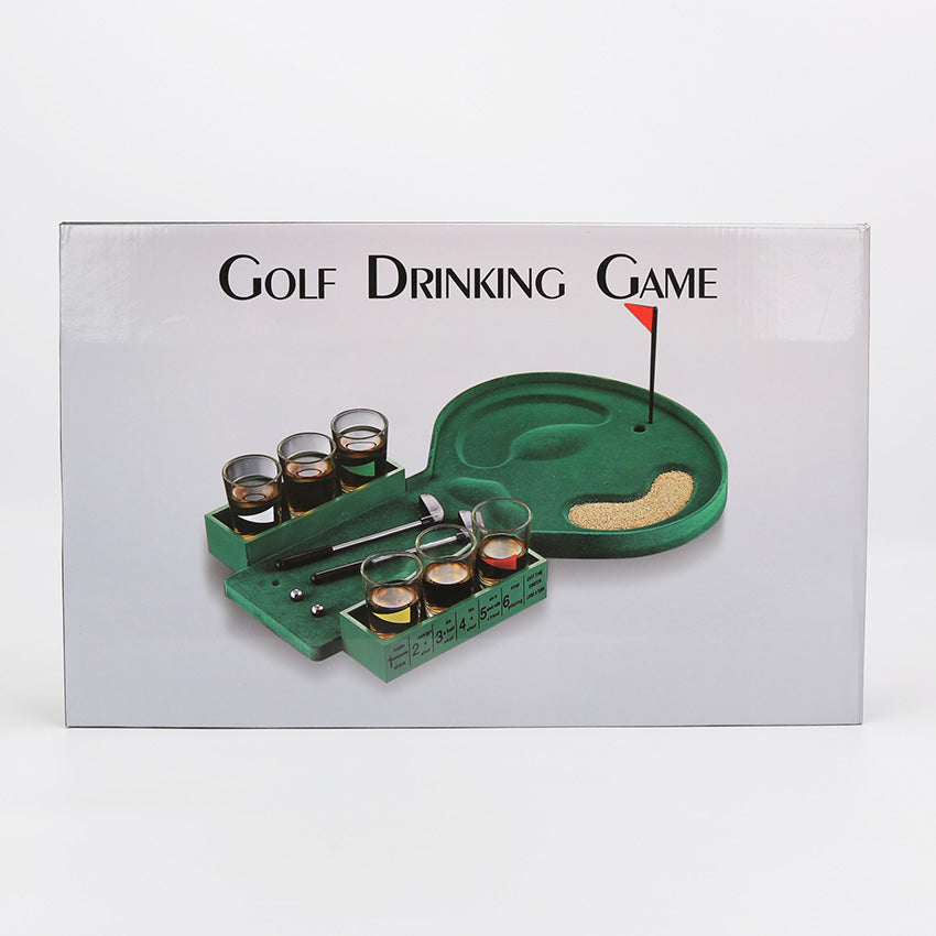 Mini Golf Drinking Game Set