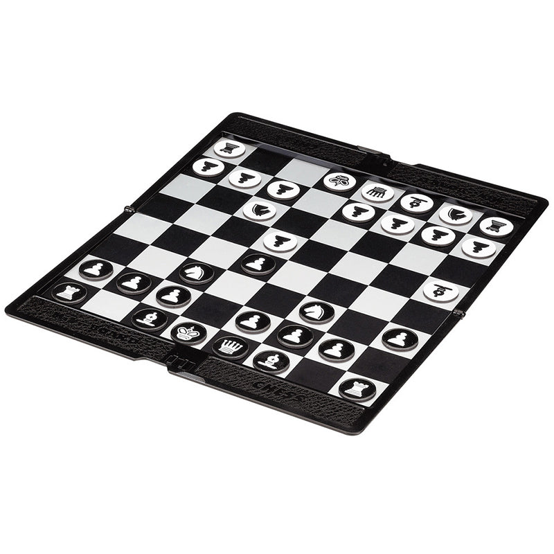 Pocket Magnetic Checkers Set