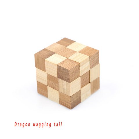 Wooden Interlocking 3D Puzzles